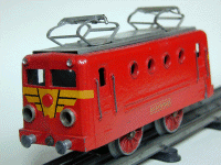 loco electrique rouge