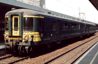 Rame 081 à Bruxelles Nord le 18 aout 1995